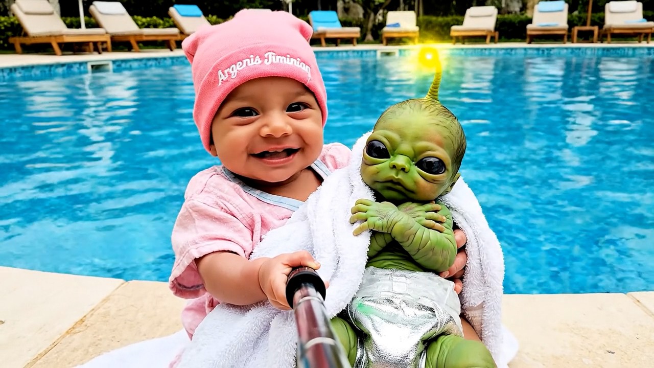 ¡ADOPTAMOS A UN ALIEN BEBÉ! 👽🍼 (Tiene Poderes) | Brayan y Kimberly AI