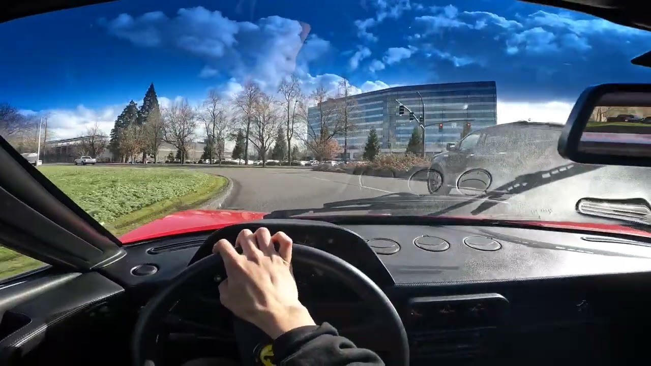 1987 Ferrari GTS Turbo POV Test Drive