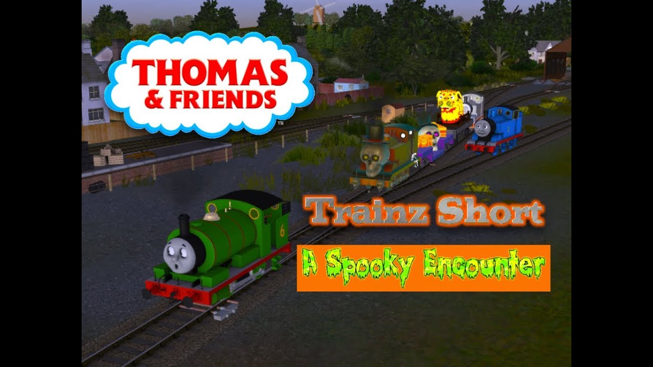 Thomas & Friends - Trainz Short - A Spooky Encounter! - Halloween Video