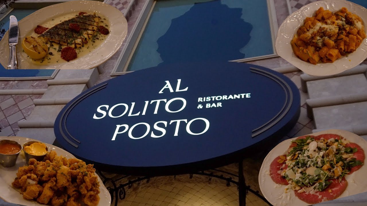 Eating at Al Solito Posto | Authentic Italian Food in Las Vegas 🇮🇹🍷 #lasvegasfood