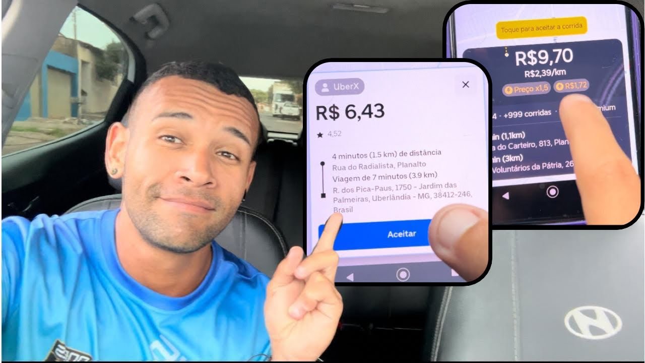 COMO TRABALHAR COM A UBER E 99 AO MESMO TEMPO
