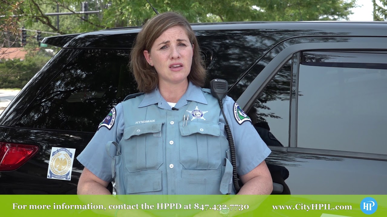 City of Highland Park Back To School Safety Tips with Officer Hyndman