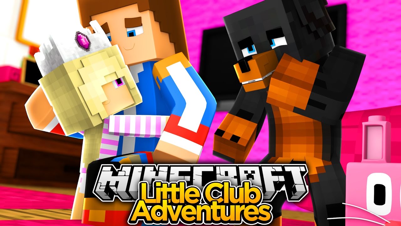 Minecraft Little Club Adventures - LITTLE DONNY FINDS BABY LEAH!!!