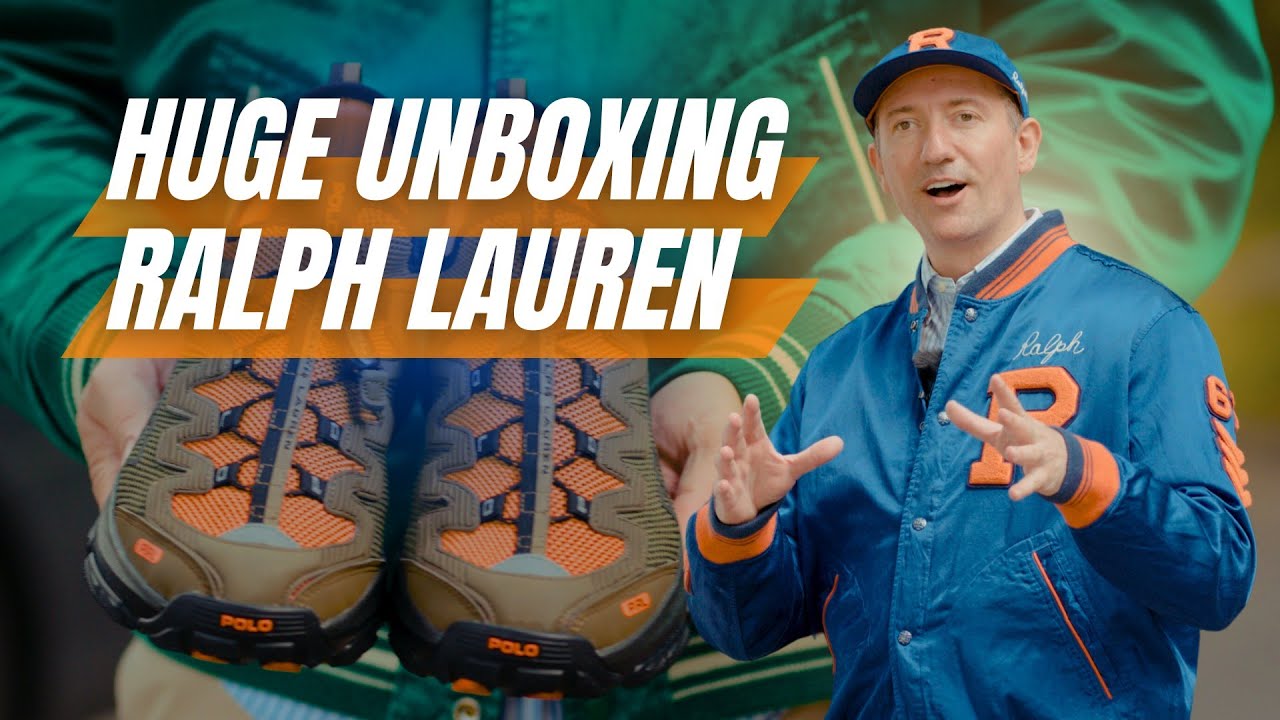 Huge Ralph Lauren Unboxing Haul 🎁 Letterman Jackets 🧥 Rugby Shirts  🏉 & Shoes 🥾