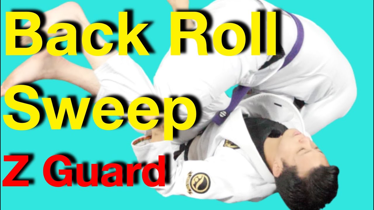 Back Roll Sweep from Z Guard | Efficient Counter Sweep | 4K