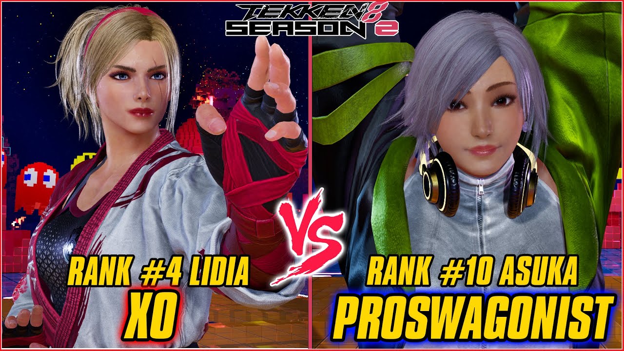 TEKKEN 8 | XO (RANK #4 LIDIA) vs PROSWAGONIST (RANK #10 ASUKA) | TEKKEN 8 RANKED MATCH