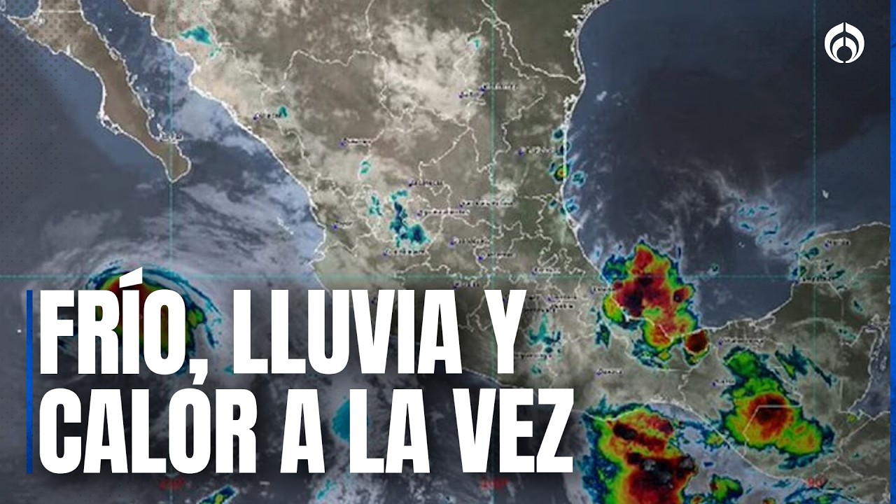 Clima hoy en M&eacute;xico: Frente Fr&iacute;o 41 provoca lluvias fuertes y descenso de temperatura