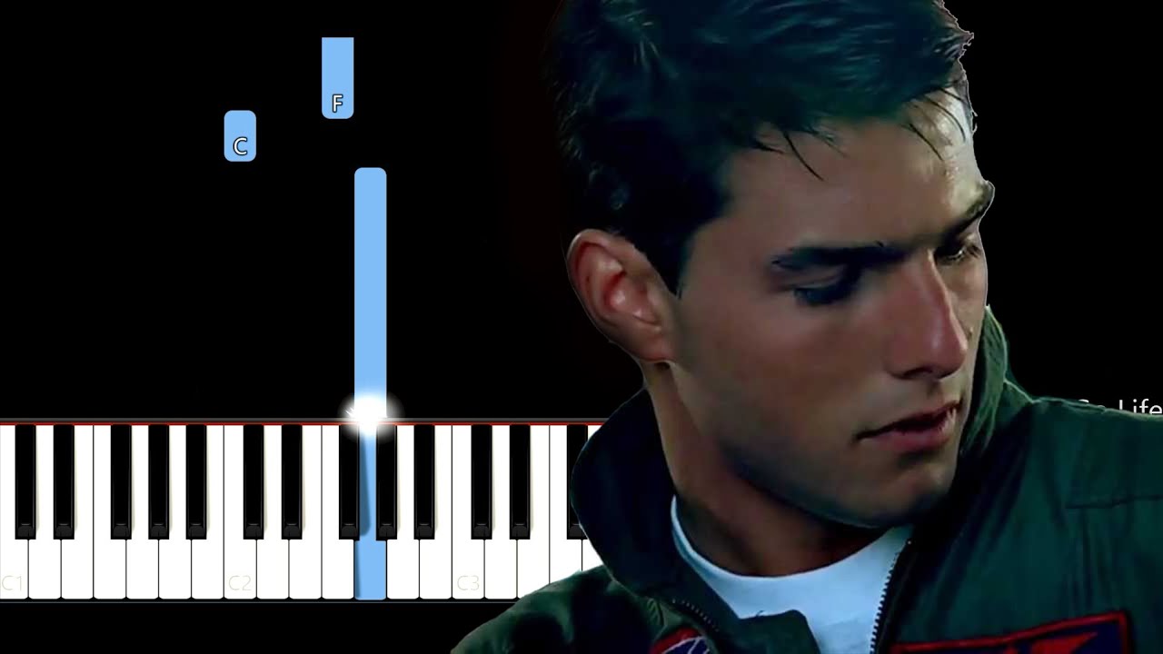 Berlin - Take My Breath Away Piano Tutorial