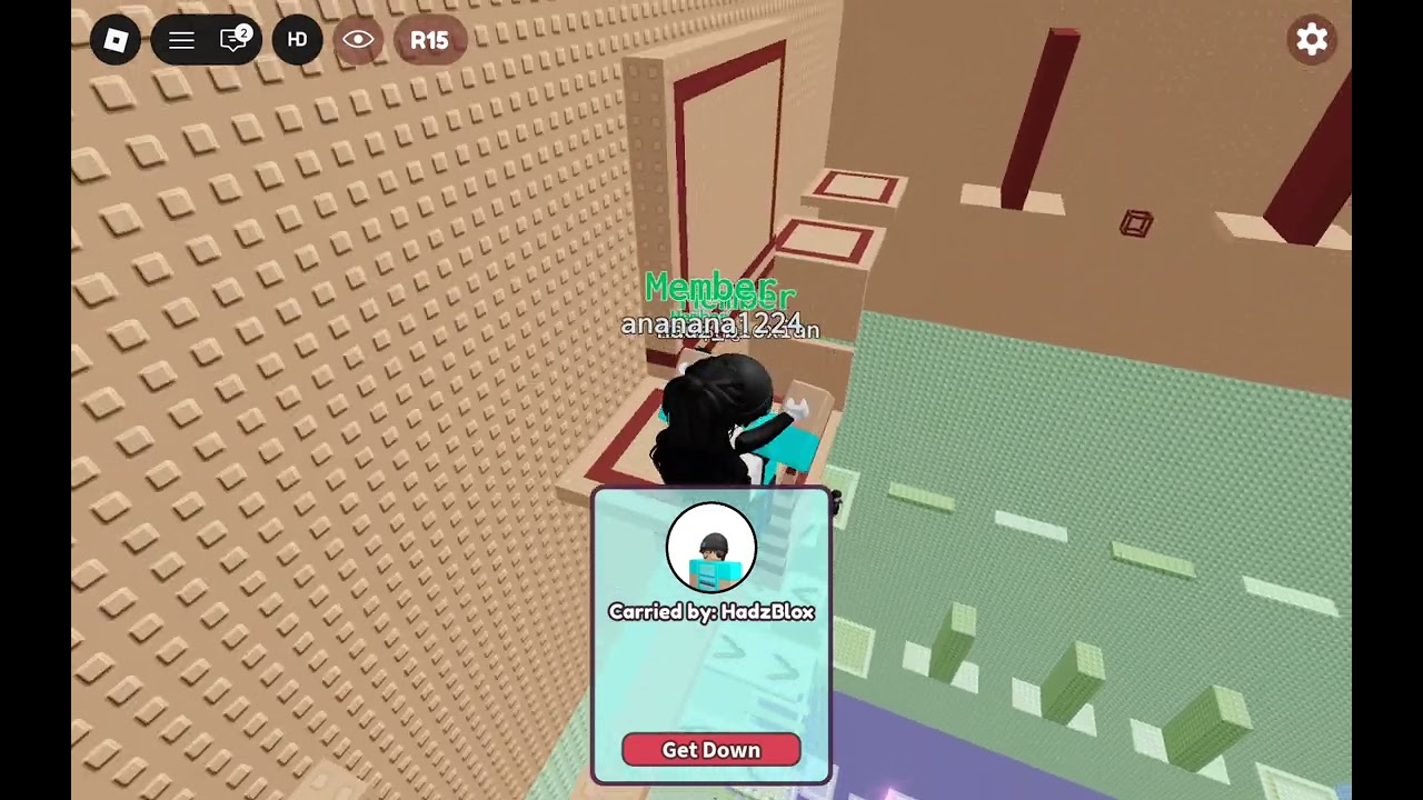 ketika di carry sama hadzblox yg paling jago wallhop thank you ya hadzblox