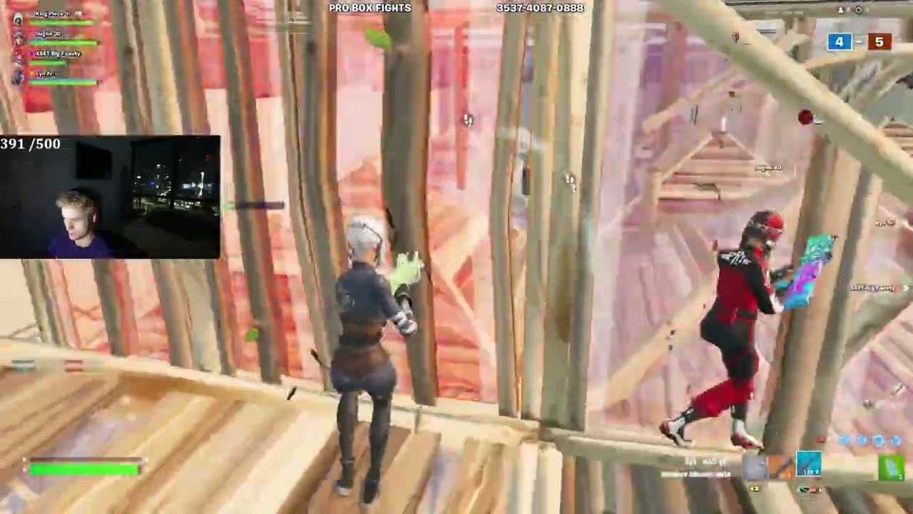 PETERBOT CLIX TWUNTI vs REET BUGHA FAXUTY (3v3 BOXFIGHT) | FORTNITE TOKEN