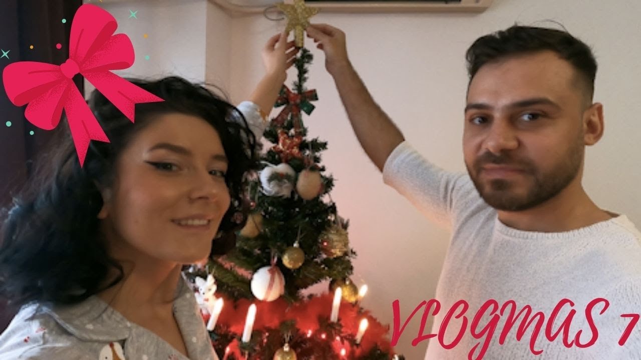 VLOGMAS 7  Decoratiuni de Craciun de la Pepco si oeratiunea impodobirea bradului stramb