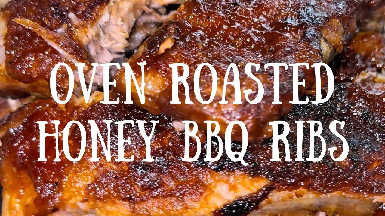 Fall Off The Bone Oven BBQ Ribs | Easy Honey BBQ Recipe 