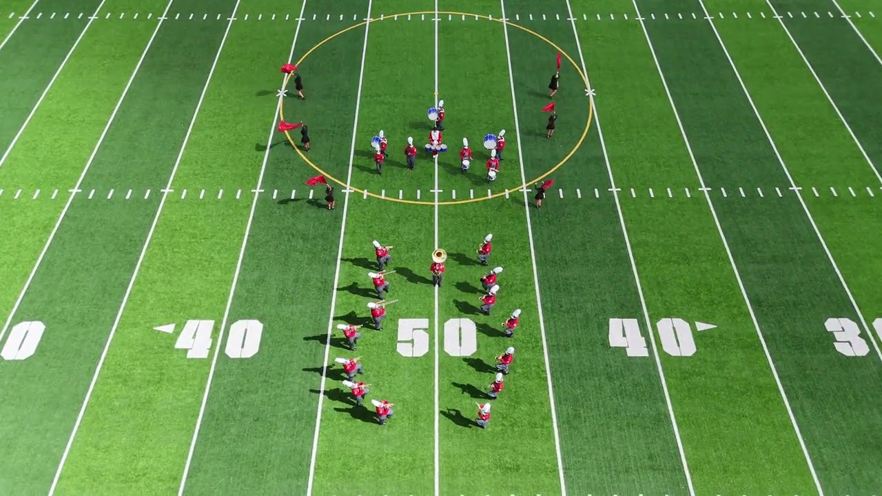 Miami Beach Senior High Silver Hi Tide Marching Band 2024 MPA Evaluation Performance, Oct 2, 2024