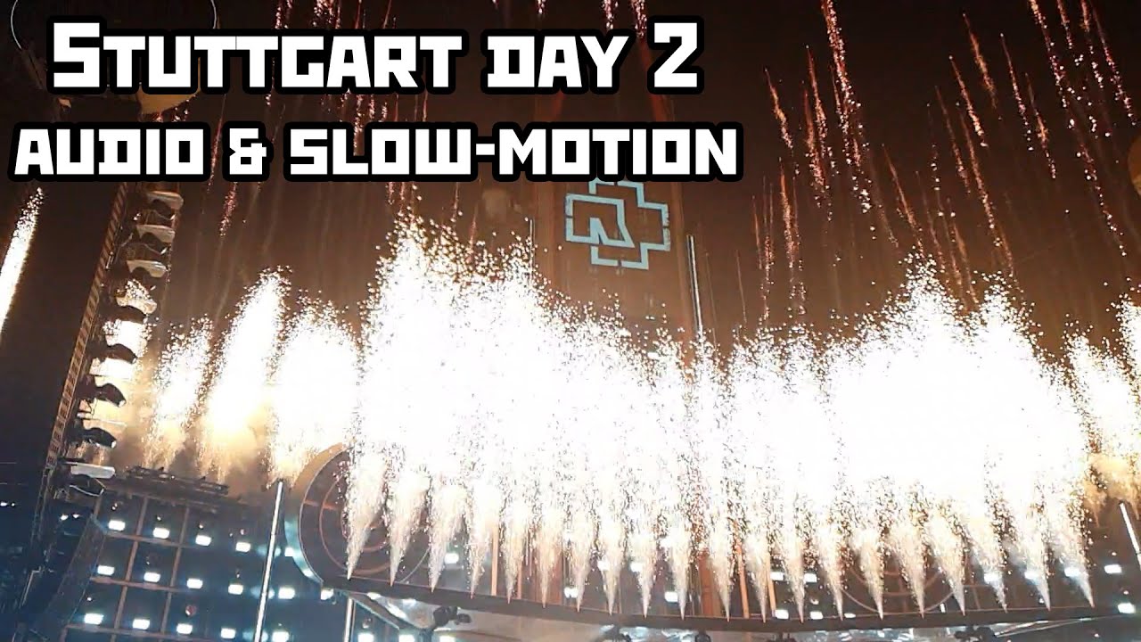 [Audio&Slow-mo video] Rammstein live in Stuttgart, Germany // 11.06.2022 // Full concert
