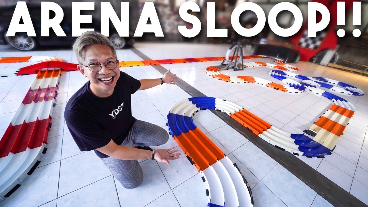 LIHAT MOBIL TERBANG DISINI!! TAMIYA SLOOP NGEBUT BANGETTT!!
