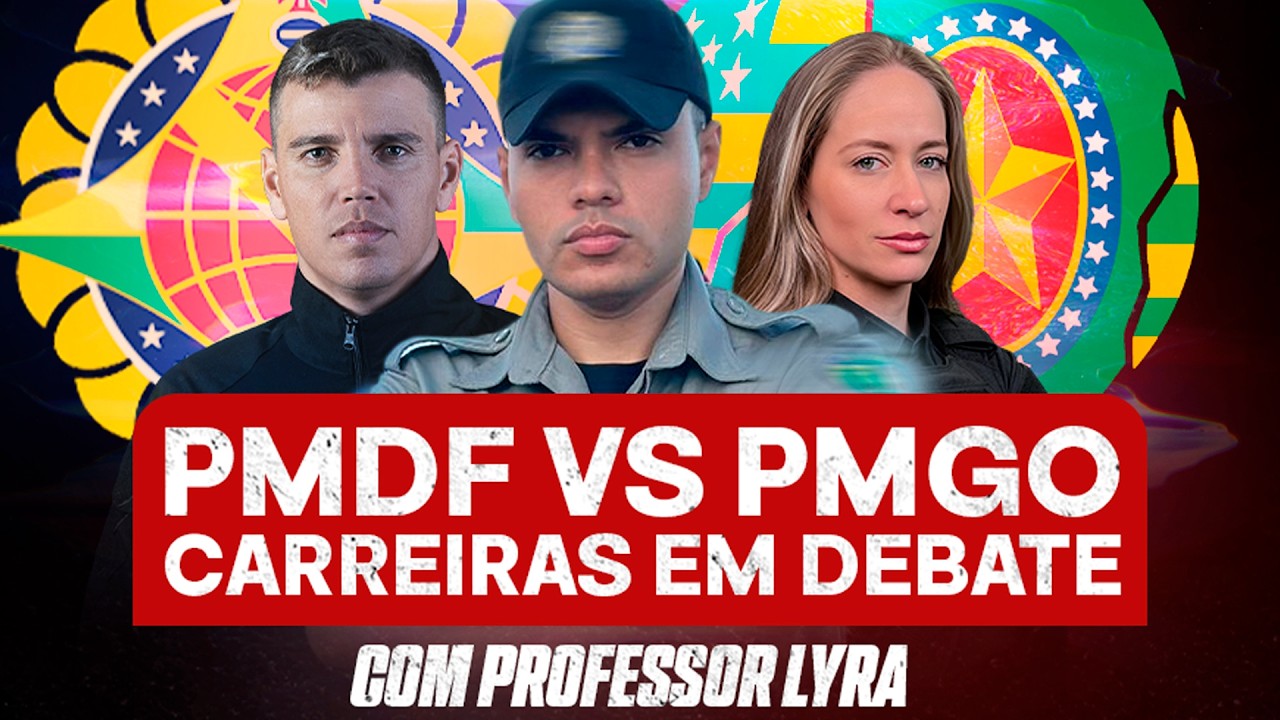 PMDF ou PMGO: qual carreira policial escolher?