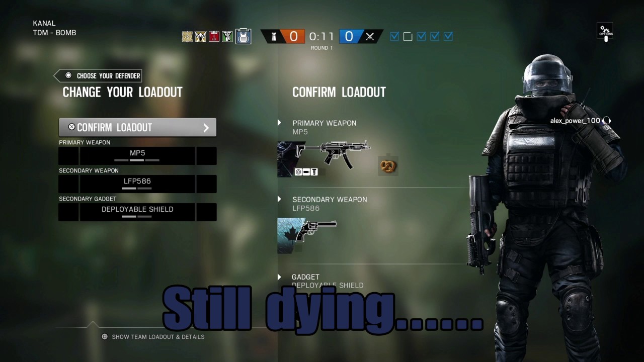 Rainbow Six Siege - Hashbrown (Trigger Warning)