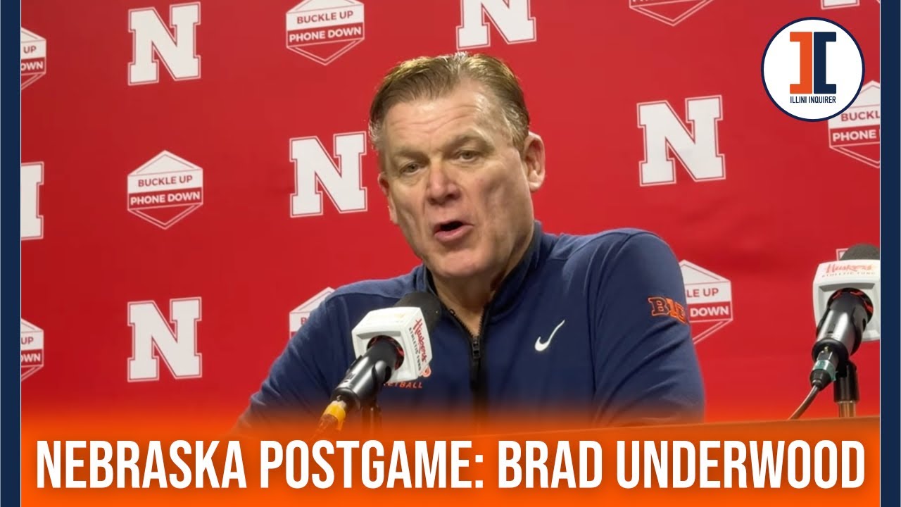 Nebraska postgame: Illini coach Brad Underwood press conference