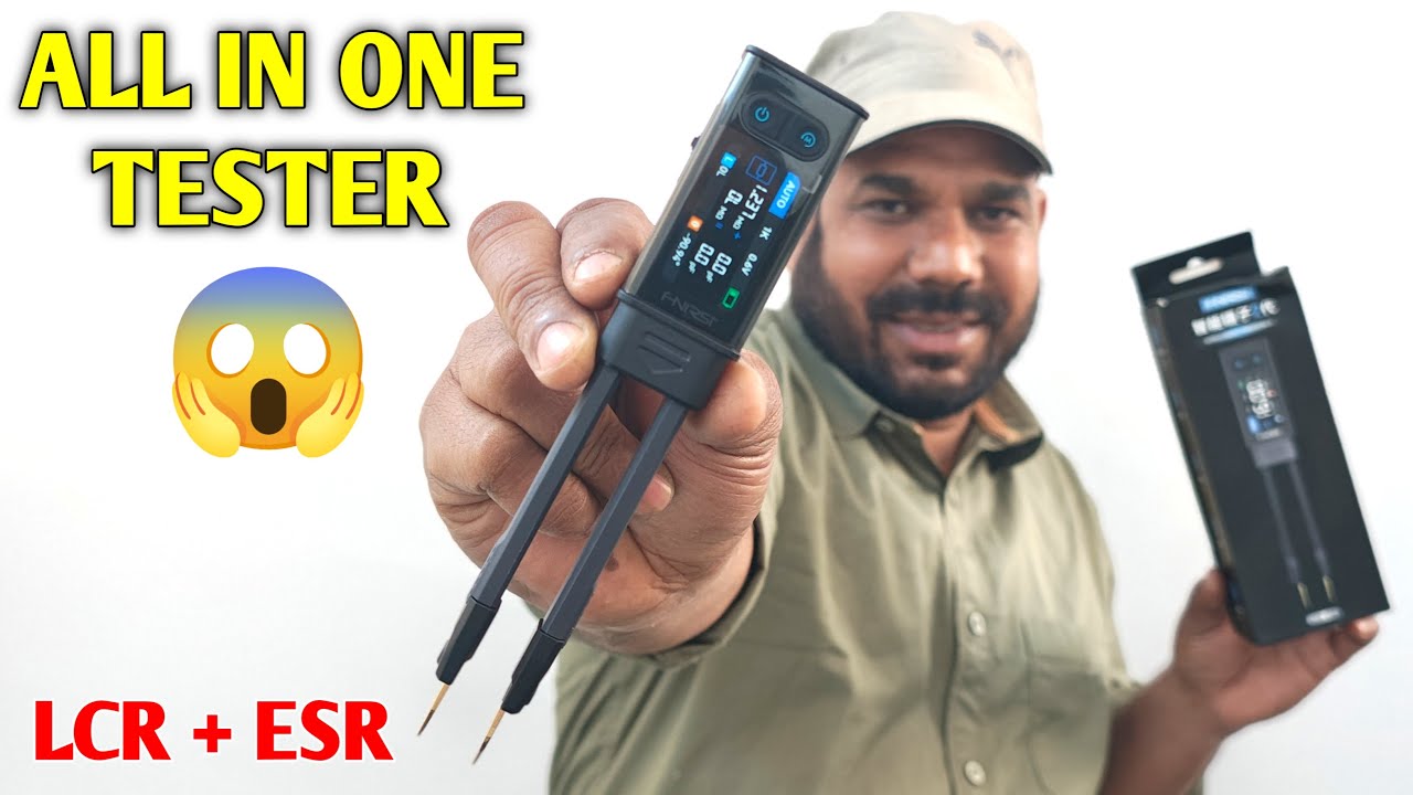All in One LCR Meter – ESR Tester in Digital Tweezer | Auto Component Tester