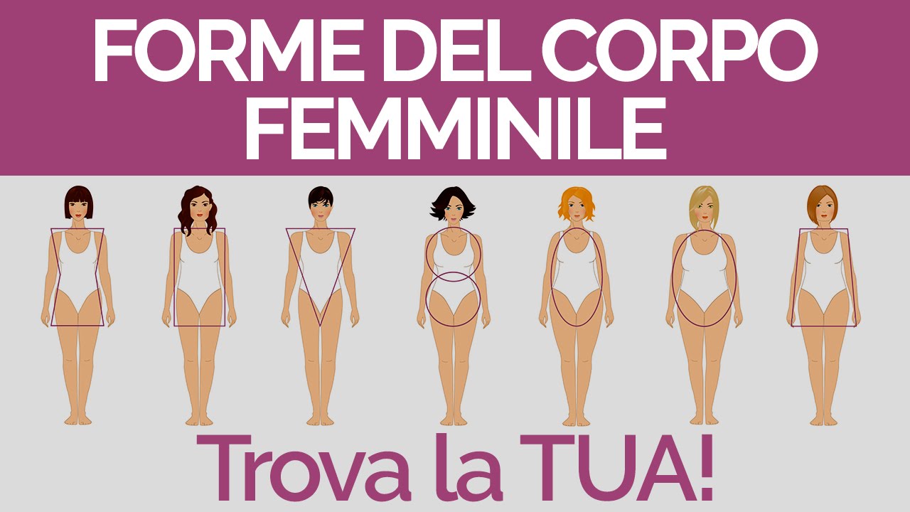 Forme del Corpo Femminile: Scopri la Forma del Tuo Corpo