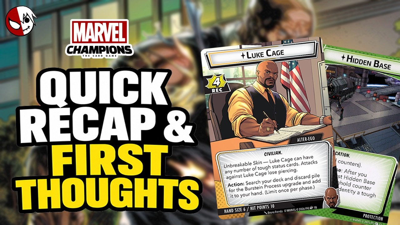 Initial Impressions for Luke Cage | Marvel Champions New Hero Preview