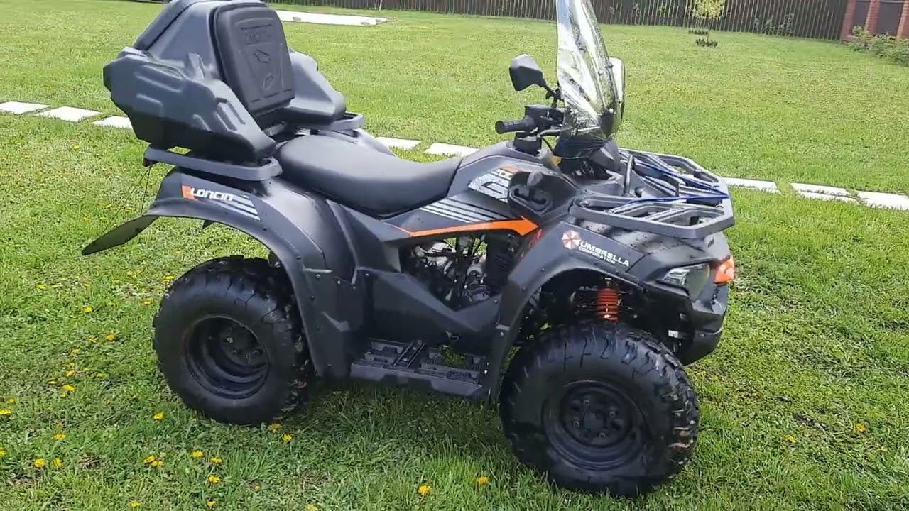 Кратко о квадроцикле Loncin Overland 200...