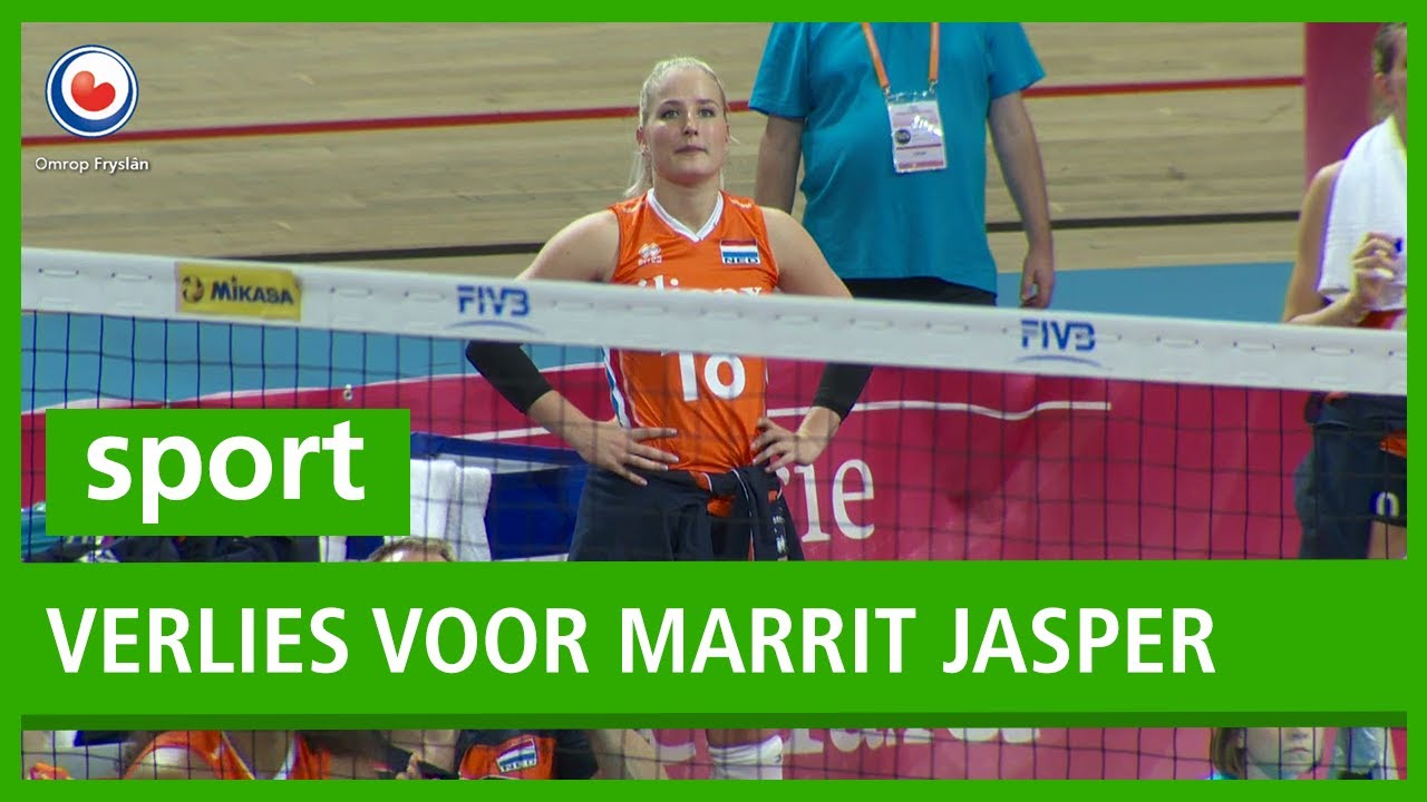 REPO: Verlies voor Marrit Jasper met Oranje volleybalvrouwen