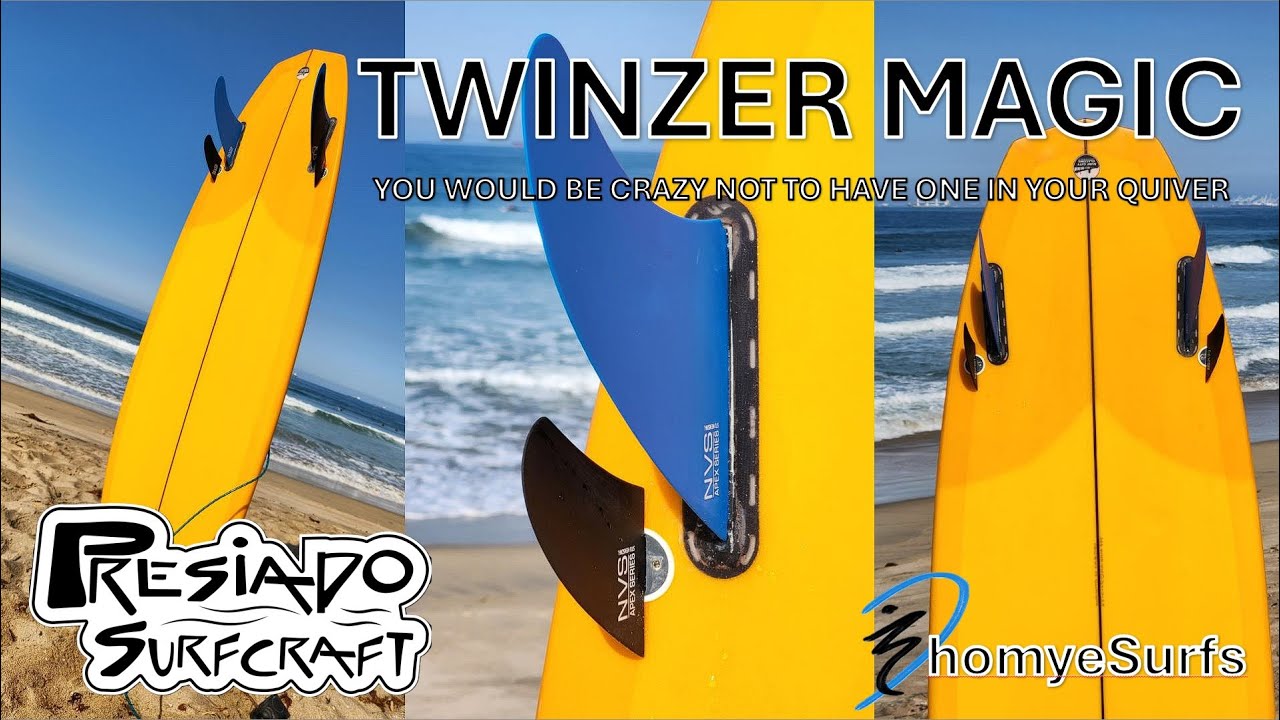 Is a TWINZER better than a TWIN?  Presiado Diamond Tail Twinzer Surfboard Review
