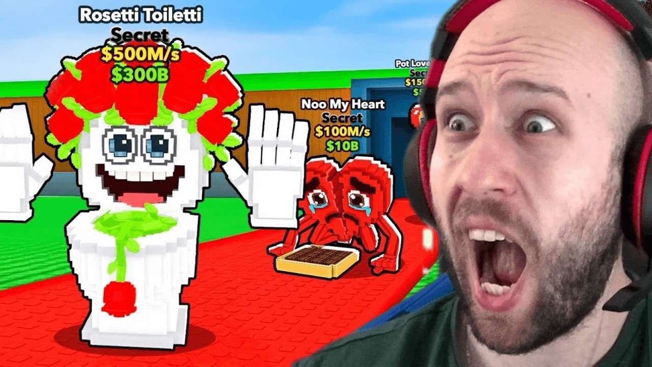 עדכון יום האהבה! בסיס חדש ! לאקי בלוקים חדשים! כפול 20 מזל! | steal a brainrot
