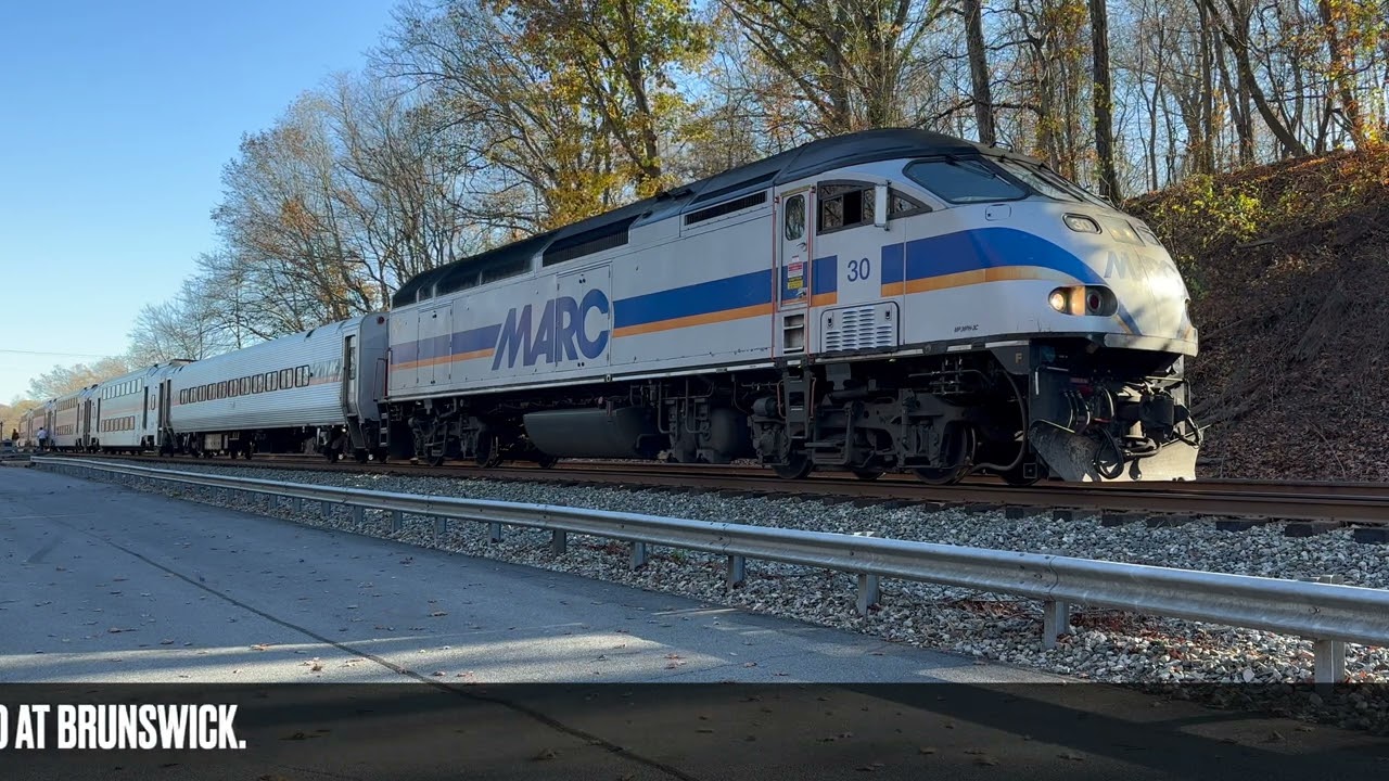 CSX Trains On The Metropolitan Subdivision in 4K
