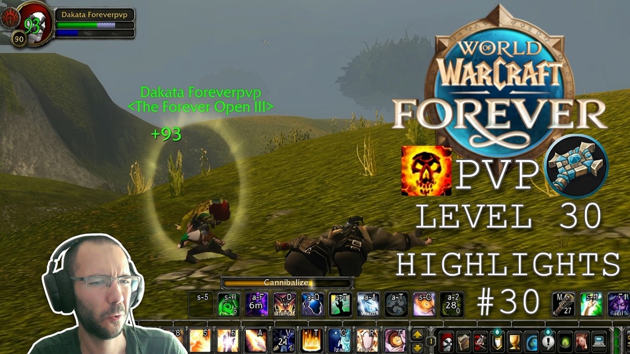 WoW Forever Beta #30: Лучшие моменты PvP за Shadow Priest на 30 уровне