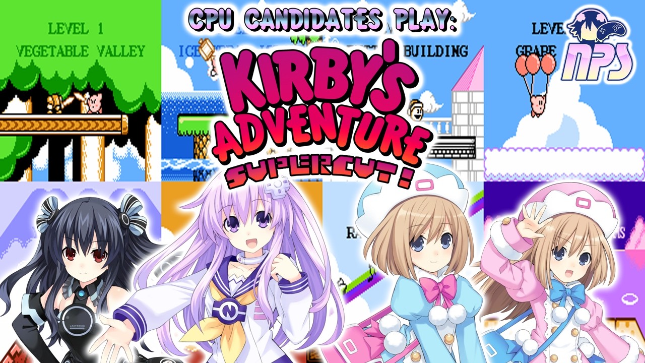 CPU Candidates Play Kirby's Adventure (SUPERCUT)