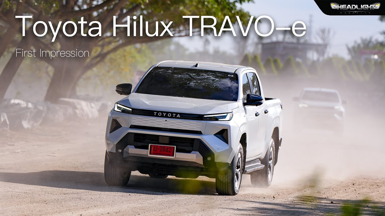 First Impression | Toyota Hilux TRAVO-e 4TREX AWD | Headliightmag