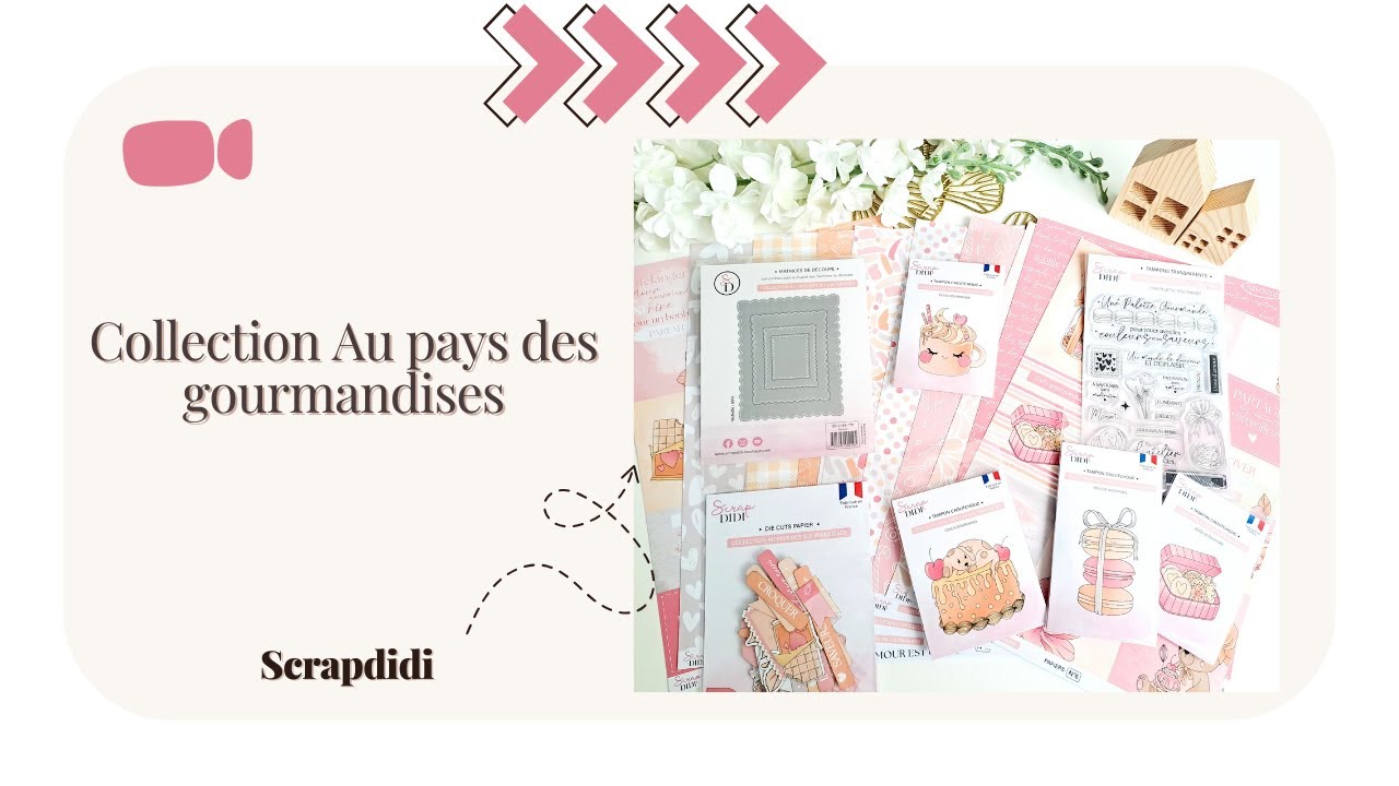 [Collection] De la gourmandise avec Scrapdidi 🧁