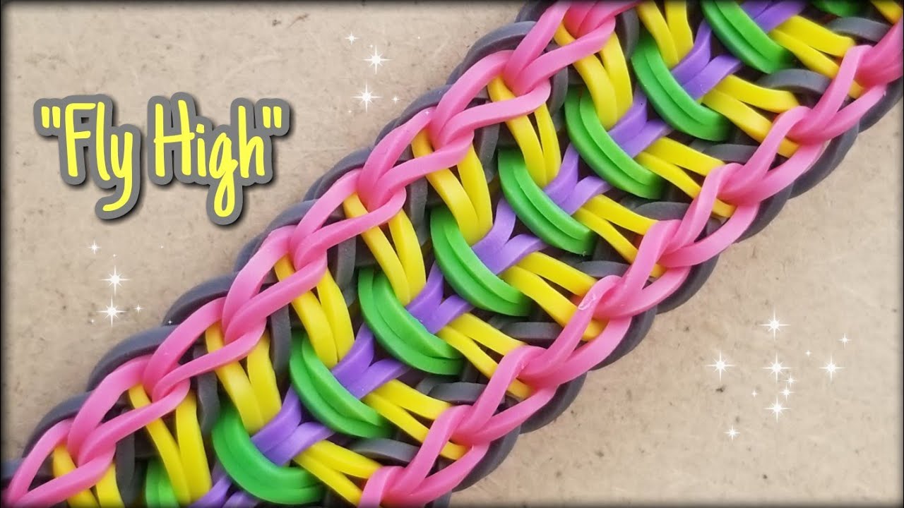 Мастер-класс по плетению браслета Rainbow Loom 
