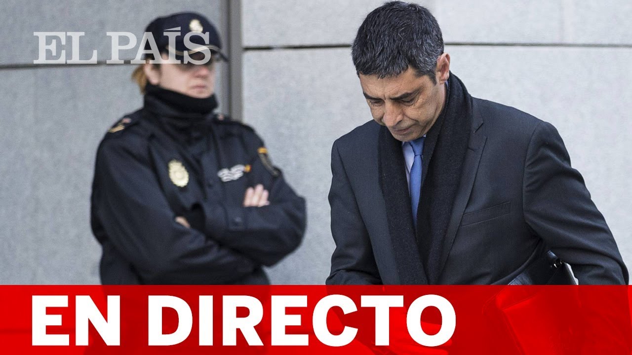 DIRECTO JUICIO DEL PROCÉS | Declara TRAPERO, jefe de los MOSSOS el 1-O