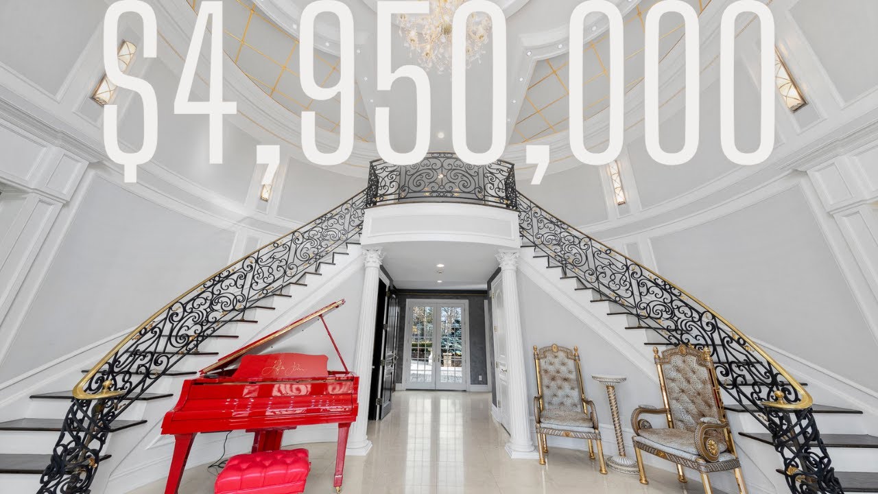 New Jersey Life Style of the RICH PART 8 - $6 Million Luxurious Mansion | Alpine New Jersey