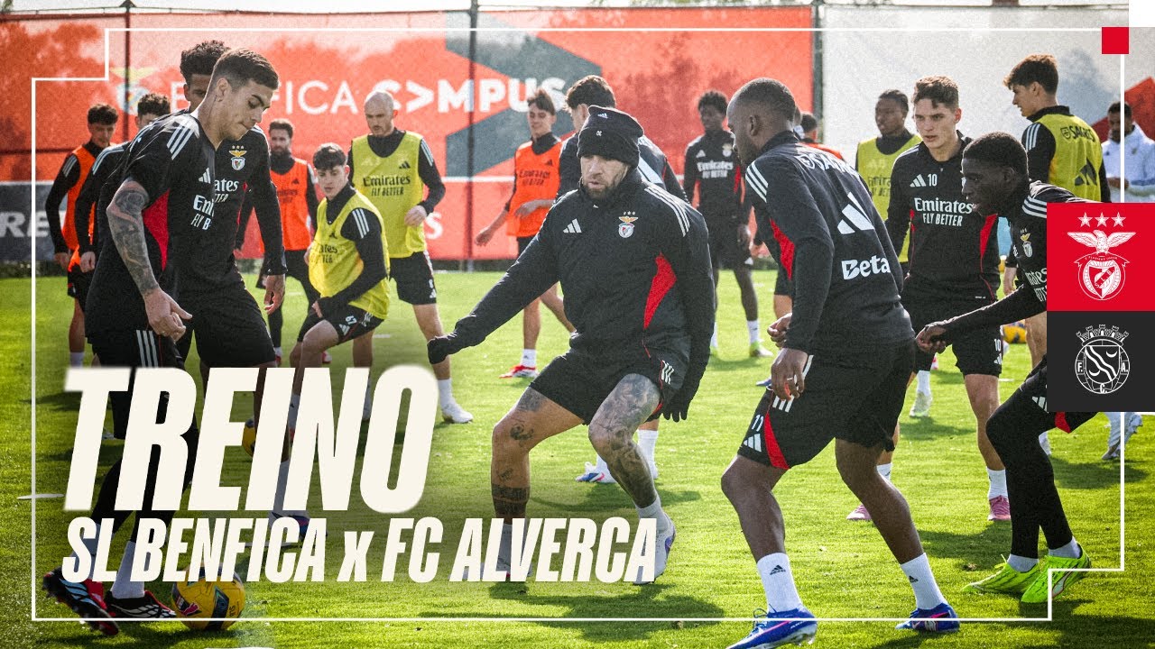 Treino Benfica Campus | SL Benfica x FC Alverca