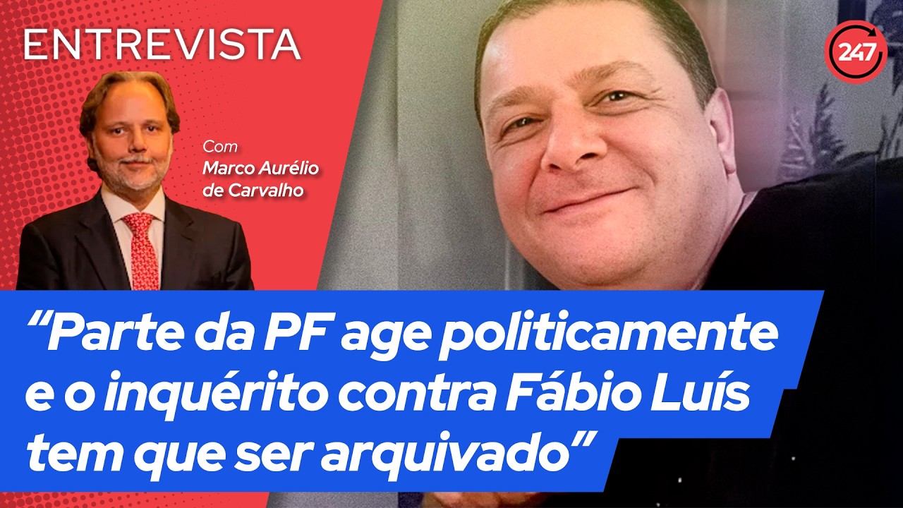 “Parte da PF age politicamente e o inquérito contra Fábio Luís tem que ser arquivado”