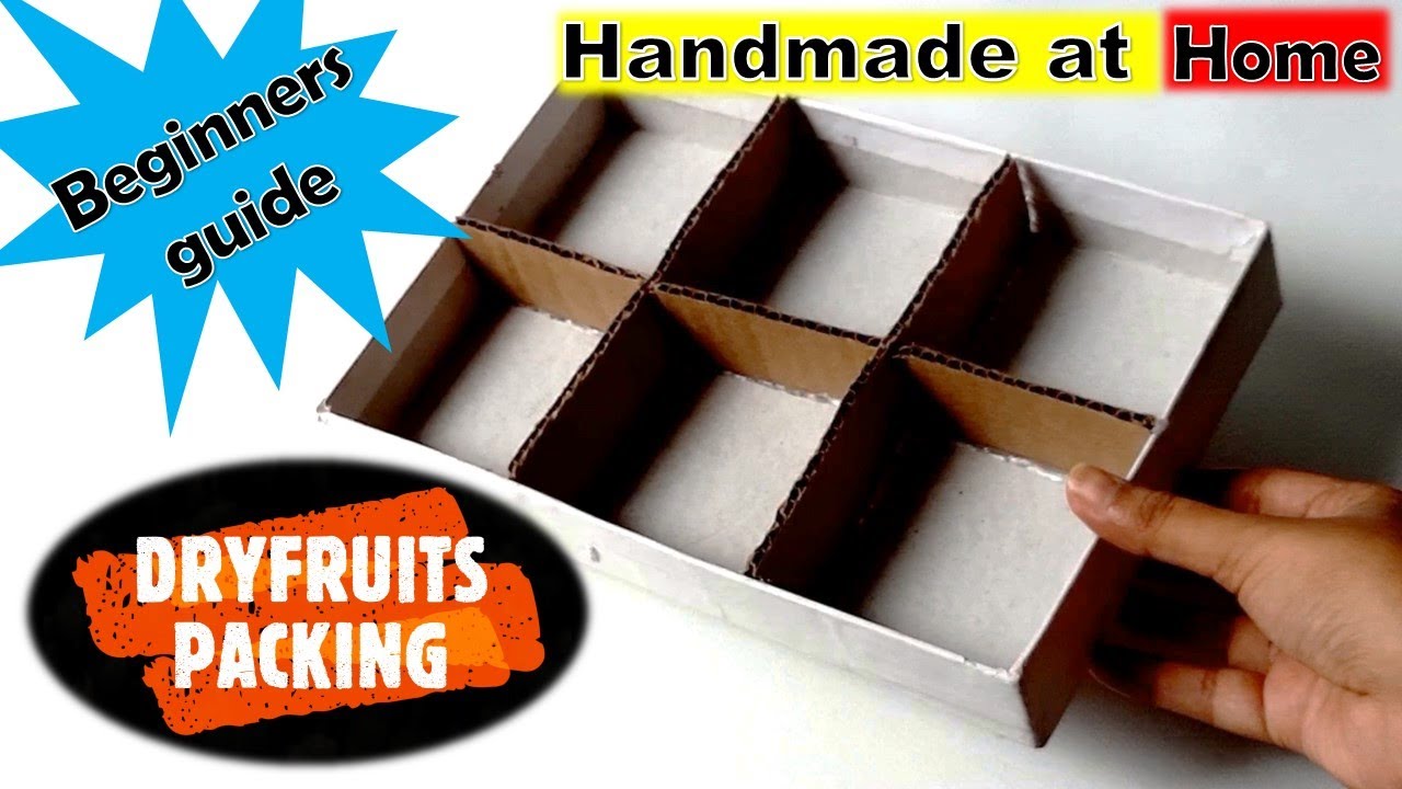 Dry fruits Packing I Gift Packing Ideas I Decorative idea for dry fruits #dryfruits #diy 43