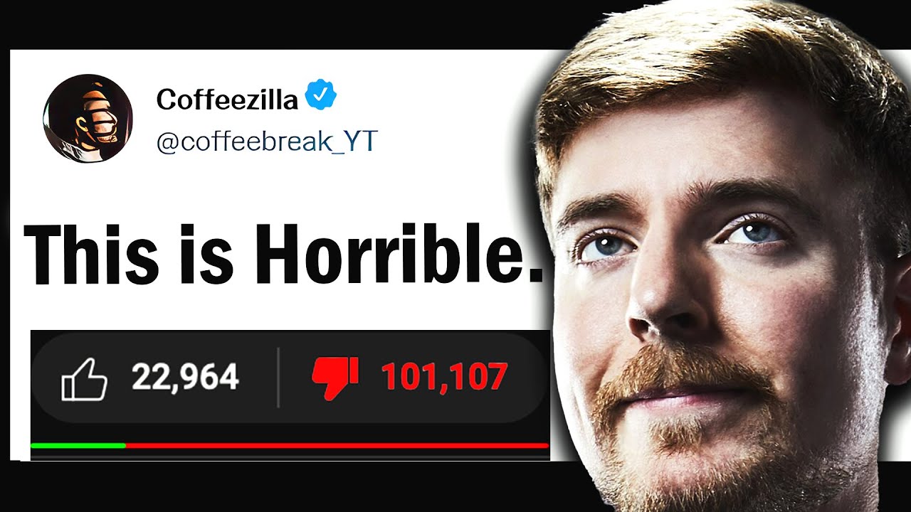 MrBeast только что был уничтожен Coffeezilla