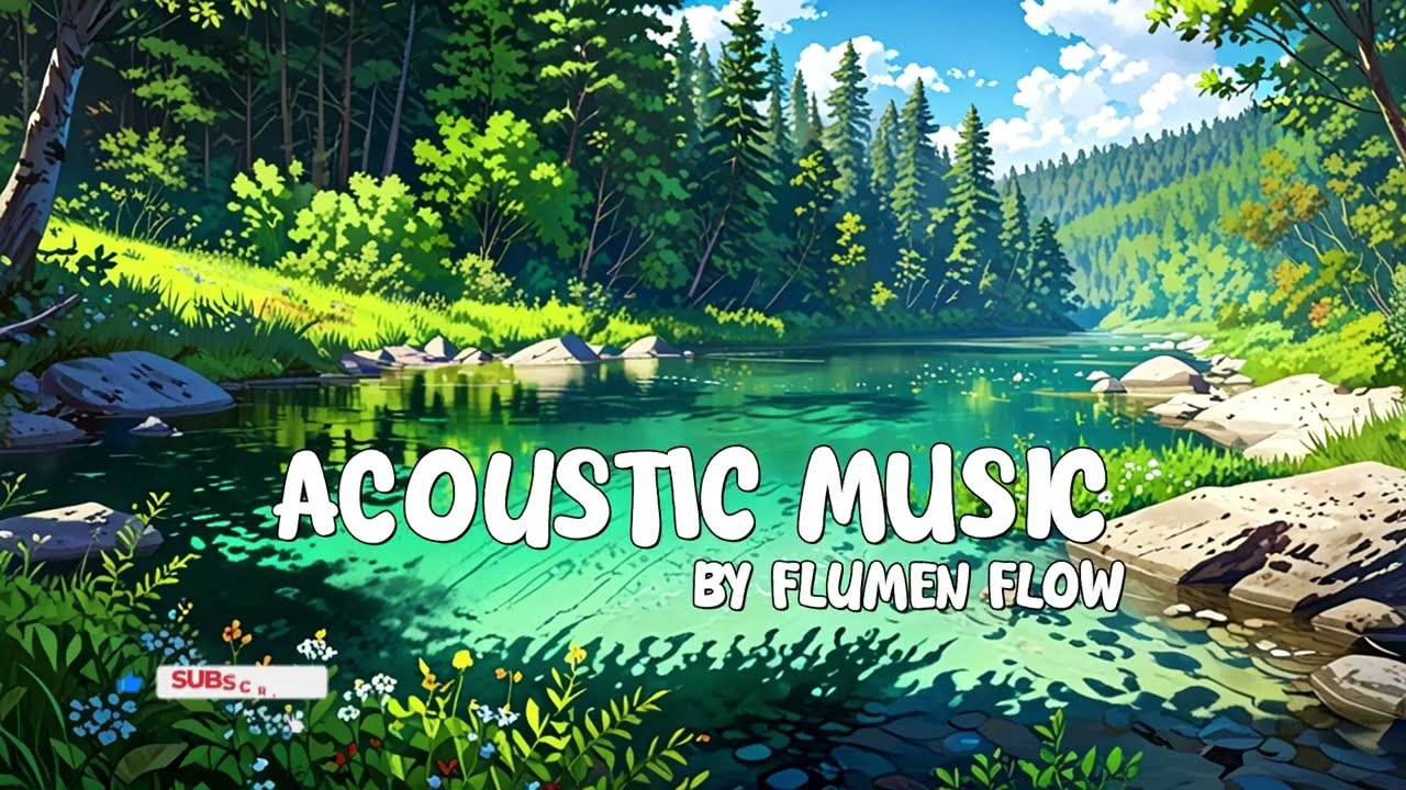 ⛺🎵 Camping by the River – Cool Acoustic Accompaniment