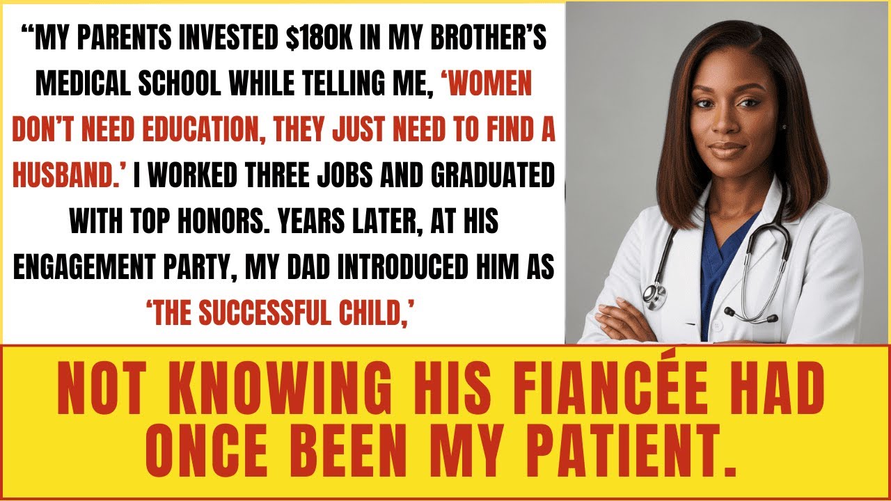 My parents paid for my brother’s college, but told me, “You don’t need a degree, just find a husband