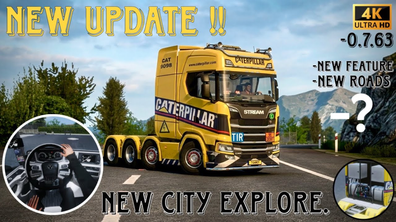 TRUCKERS OF EUROPE 3 | NEW UPDATE 0.7.63.[New feature & more]#toe3 #update 