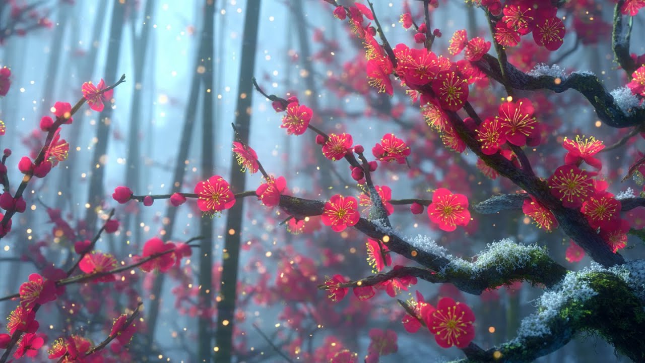 [ZEN/MA]Aria's Whisper: The Red Plum Sanctuary (Organic Ensemble)