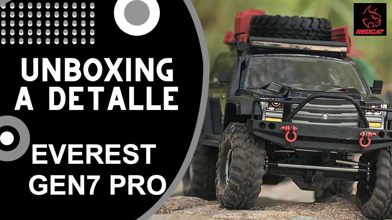UNBOXING REDCAT EVEREST GEN7 PRO 1/10 4x4  Buen CRAWLER Buen PRECIO
