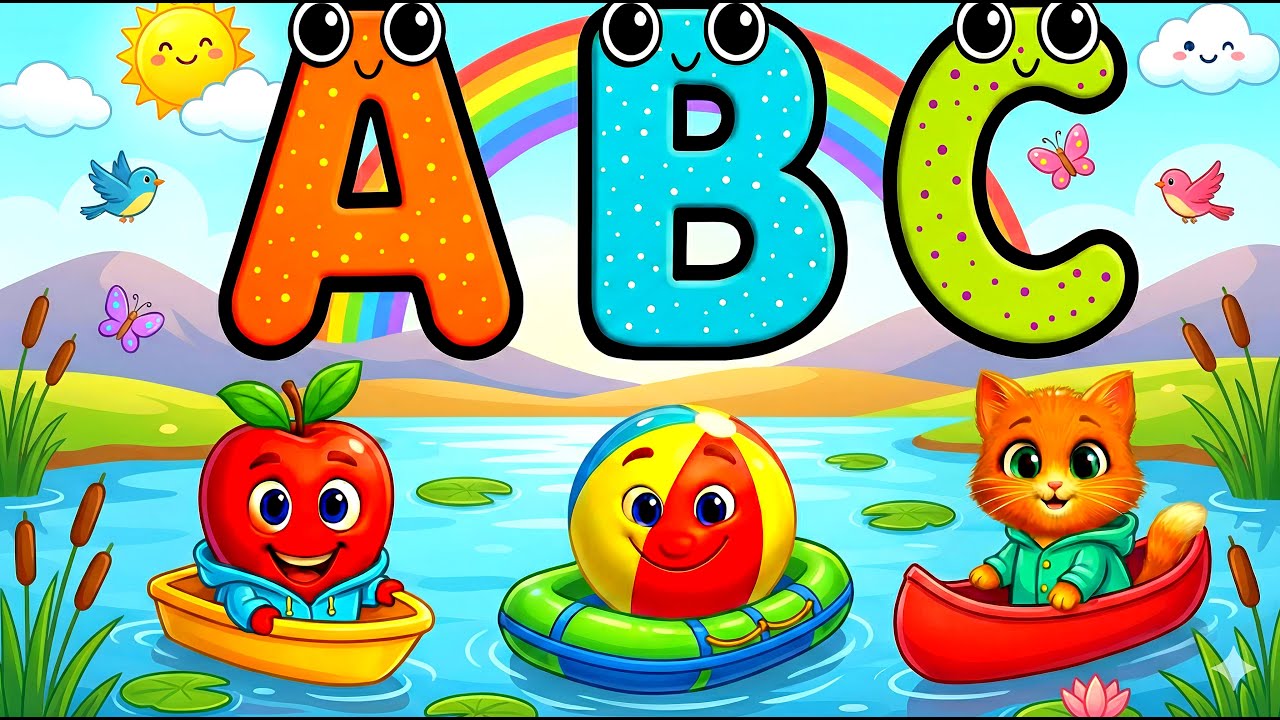 🔴 ABC Phonics Song 🎶 A for Apple 🍎 | Alphabet Song | Fun ABC Learning for Toddlers | Live 56