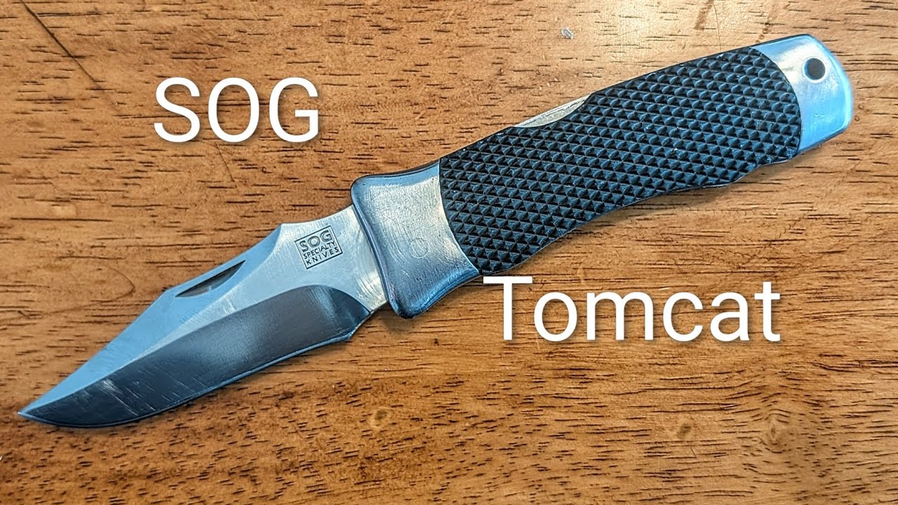 SOG Tomcat - Классический тактический складной нож для интенсивного использования