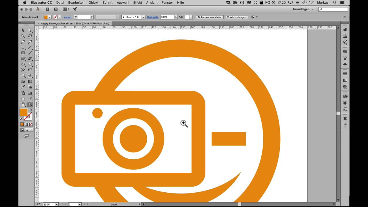 Illustrator CC WS01: Hand und Zoom