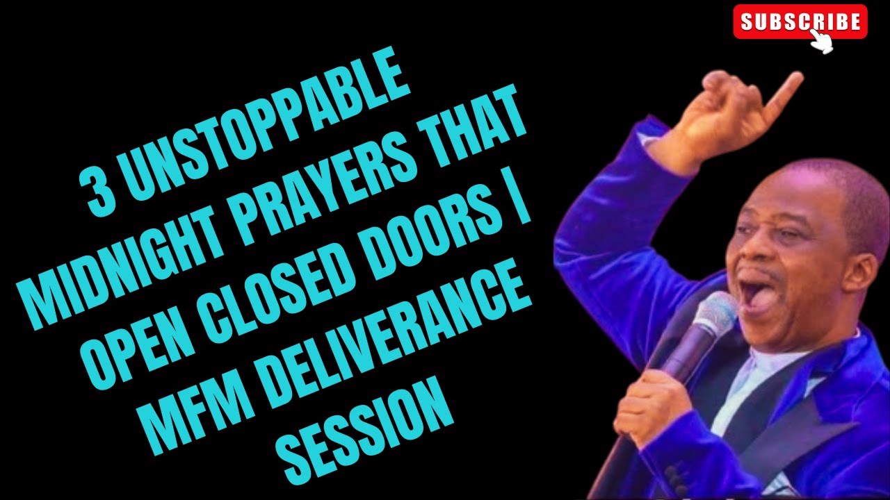 3 UNSTOPPABLE MIDNIGHT PRAYERS THAT OPEN CLOSED DOORS